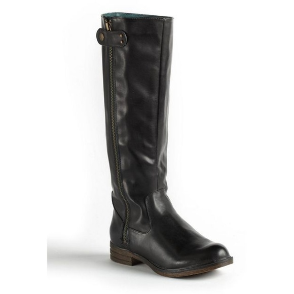 Mia Shoes - Women's MIA Black Cammi Tall Boots